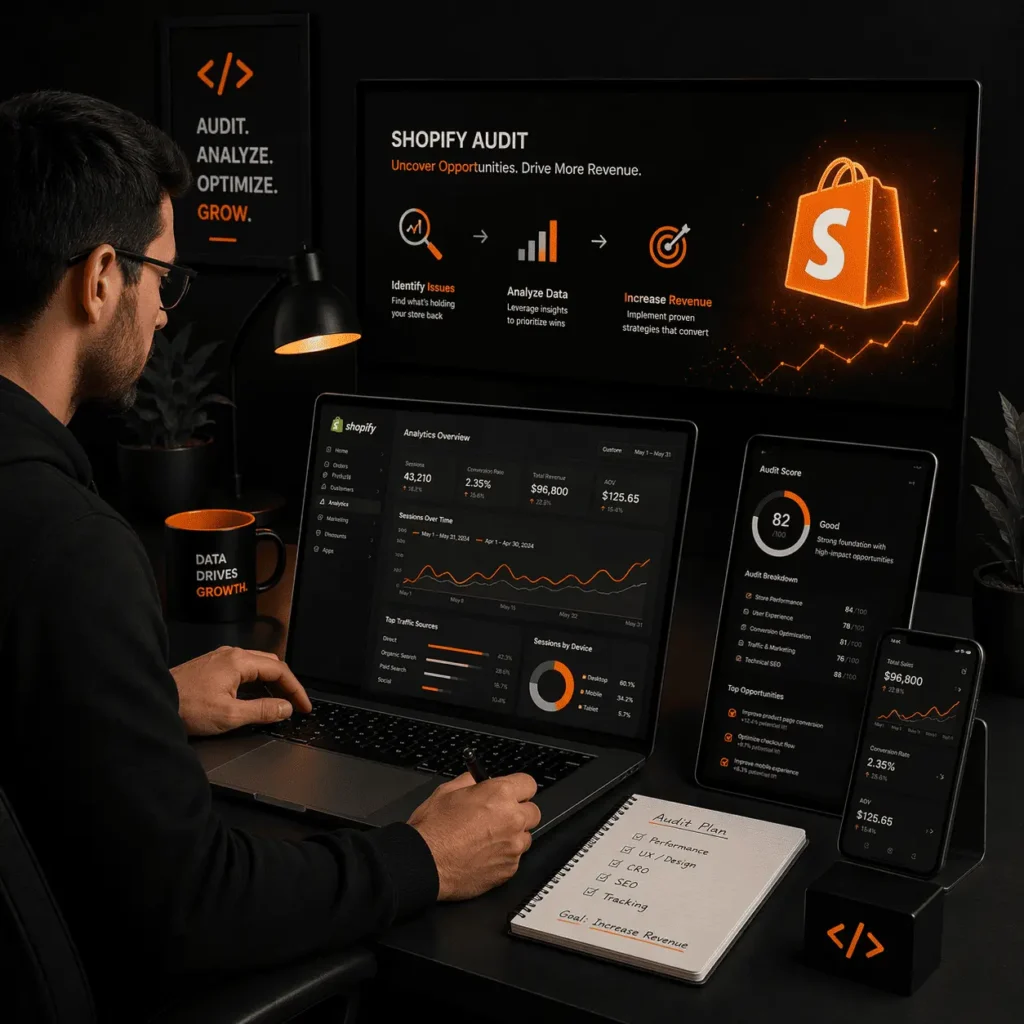 Shopify Audits Designed to Boost Your Revenue Guaranteed